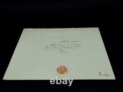 Jean Alexandre BUCHON lettre autographe signée Anacréon à Gail 1816