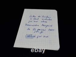 Jean Alexandre BUCHON lettre autographe signée Anacréon à Gail 1816