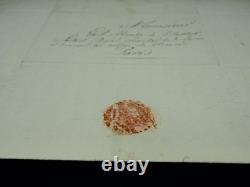 Jean Alexandre BUCHON lettre autographe signée Anacréon à Gail 1816