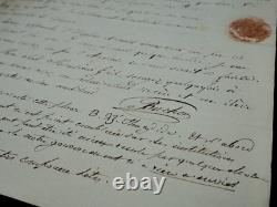 Jean Alexandre BUCHON lettre autographe signée Anacréon à Gail 1816