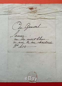 Jean-Baptiste ISABEY Lettre autographe signée au futur maréchal LANNES