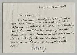 Jean Denoël Lot de 3 lettres autographes signées La mort de Max Jacob