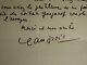 Jean Giono Lettre Autographe Signée Au Sujet D'un Contrat 1968