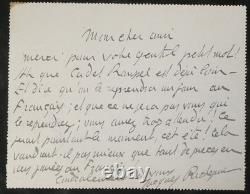 Jean & Jacques Richepin 2 lettres autographes signées, Comédie-Française, 1907