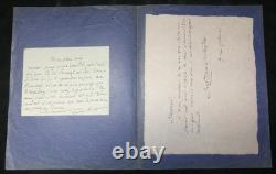 Jean & Jacques Richepin 2 lettres autographes signées, Comédie-Française, 1907