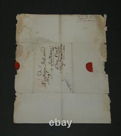Jean-Pierre Archinard Lettre autographe signée adressée à Mr Jossand 1792