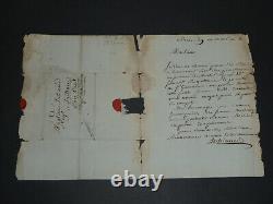 Jean-Pierre Archinard Lettre autographe signée adressée à Mr Jossand 1792