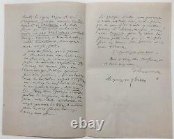 Joseph ROUMANILLE Lettre autographe signée / FELIBRIGE MISTRAL