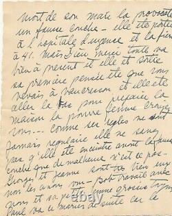Joséphine BAKER exceptionnelle lettre autographe signée 4 pages à beaux parents