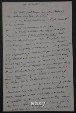 Jules JANIN, Écrivain Lettre autographe signée, 5 pages