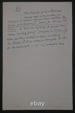 Jules JANIN, Écrivain Lettre autographe signée, 5 pages