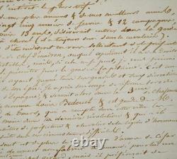 Jules TASCHEREAU Lettre autographe signée Manuscrit