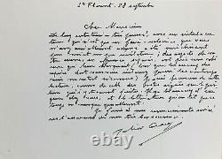 Julien GRACQ Correspondance avec Michel BULTEAU 12 lettres autographes signées