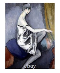 Kees VAN DONGEN Lettre autographe signée. Sa toile, La chemise d'argent