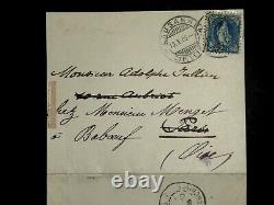 LAZZARI Sylvio LETTRE AUTOGRAPHE SIGNÉE À Adolphe JULLIEN, ENVELOPPE, PARIS, 1905