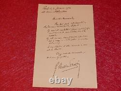 LETTRE AUTOGRAPHE SIGNEE RENE CHRISTIAN FROGE (Asso. Ecrivains combattants) 1920