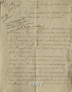 LEYRIS (Augustin Jacques) 1762-1840 député du Gard, lettre autographe signée