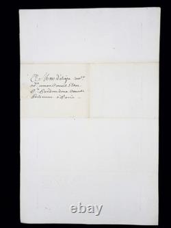 LOUIS XVI lettre manuscrite signée Chaillou droit d'aubaine 1783