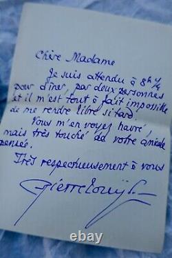 LOUYS Pierre Louys lettre autographe signée
