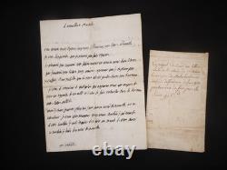 Lamoignon de MALESHERBES Lettre autographe signée Manuscrit Louis XVI
