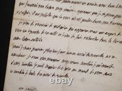 Lamoignon de MALESHERBES Lettre autographe signée Manuscrit Louis XVI