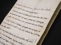 Lamoignon de MALESHERBES Lettre autographe signée Manuscrit Louis XVI