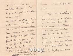 Le commandant Pierre Loti sort le canon! Lettre autographe signée Régates