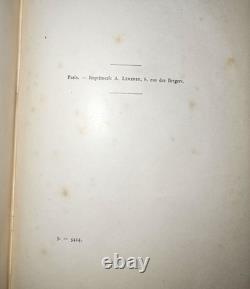 Leconte de L'Isle Lettre Autographe Signée, Beau Chagrin Poèmes Antiques