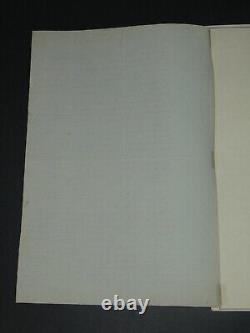 Lefebvre de Caumartin Lettre autographe signée au Ministre des Finances 1796