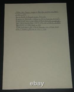 Lefebvre de Caumartin Lettre autographe signée au Ministre des Finances 1796