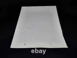 Léon Gabriel Gros Route Lettre Poème Manuscrit Signé à Léon Vérane 1925