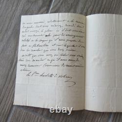 Lettre Autographe Signe Princesse Charlotte De Rohan 1818