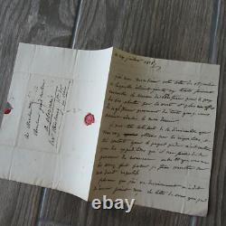 Lettre Autographe Signe Princesse Charlotte De Rohan 1818