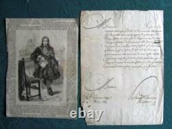 Lettre Autographe Signée de Hugues de Lionne. (1 LAS) en 1667