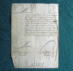 Lettre Autographe Signée de Hugues de Lionne. (1 LAS) en 1667