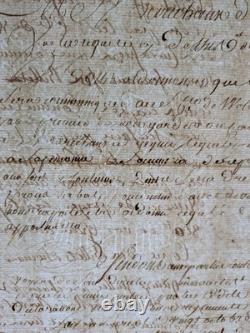 Lettre Autographe signée L. F. A. DU PLESSIS RICHELIEU 1787