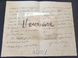 Lettre Autographe signée du Maréchal Franchet d'Espérey 1932