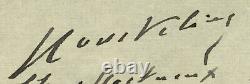 Lettre autographe signée Georges COURTELINE, romancier & dramaturge circa 1920