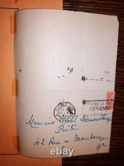 Lettre autographe signée L. A. S de Leon blum à m Diamant Berger 1929