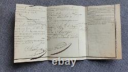 Lettre autographe signée Theodose Burette