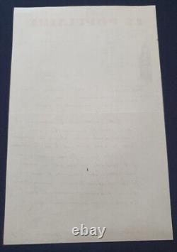 Lettre autographe signée de Alexandre-Marie Bracke- Desrousseaux 1939 Député