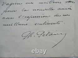 Lettre autographe signée du Maréchal Philippe PETAIN au Gal Freydenberg 10 01 44
