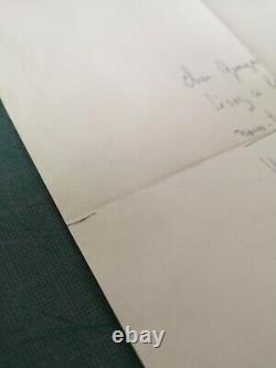 Lettre manuscrite signée JEAN PIERRE MELVILLE AUTOGRAPHE SIGNATURE 1963