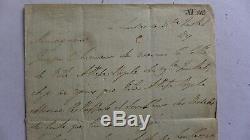 Lettre signée DUC DE WELLINGTON (VAINQUEUR NAPOLEON) à WATERLOO à A. PRUSSE