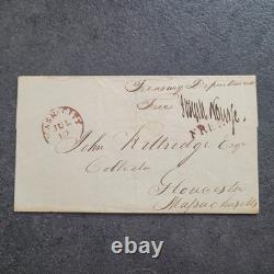 Lettre signée Joseph NOURSE (1754-1841) Ministre ayant travaillé avec WASHINGTON