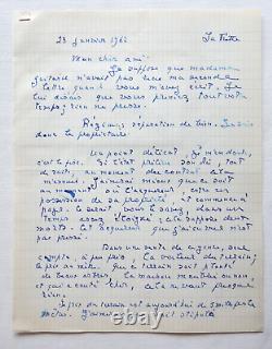 Lot 12 L. A. S Jacques Chardonne (1884-1968) Lettre autographe signée à L. Guitard