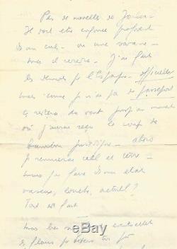 Louis-Ferdinand CELINE / Lettre autographe signée / 5 pages / 1949
