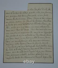 Louis-Philippe, Roi Lettre autographe signée, joint une lettre d'A. Thürheim