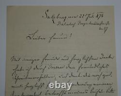 Louis-Philippe, Roi Lettre autographe signée, joint une lettre d'A. Thürheim