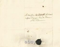 Louis XV Lettre autographe signée. La Reine et le Discours de la Flagellation
